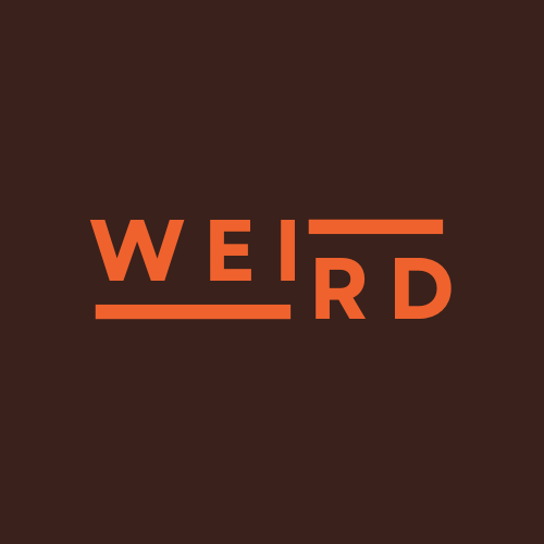 WEIRD: the podcast logo