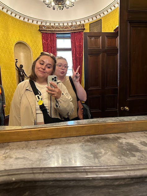 Pictures of Sydney and Lauren in Dublin and Cork