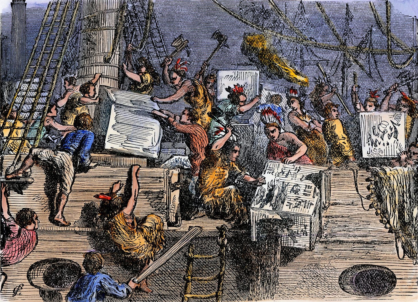 Boston Tea Party | Images, Facts, Summary, & Significance | Britannica