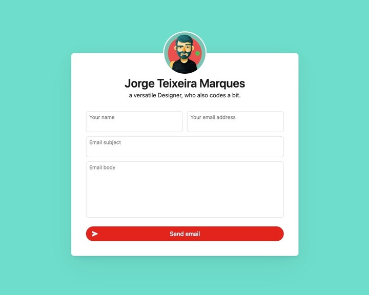 Jorge Teixeira Marques's letterbird.co page.