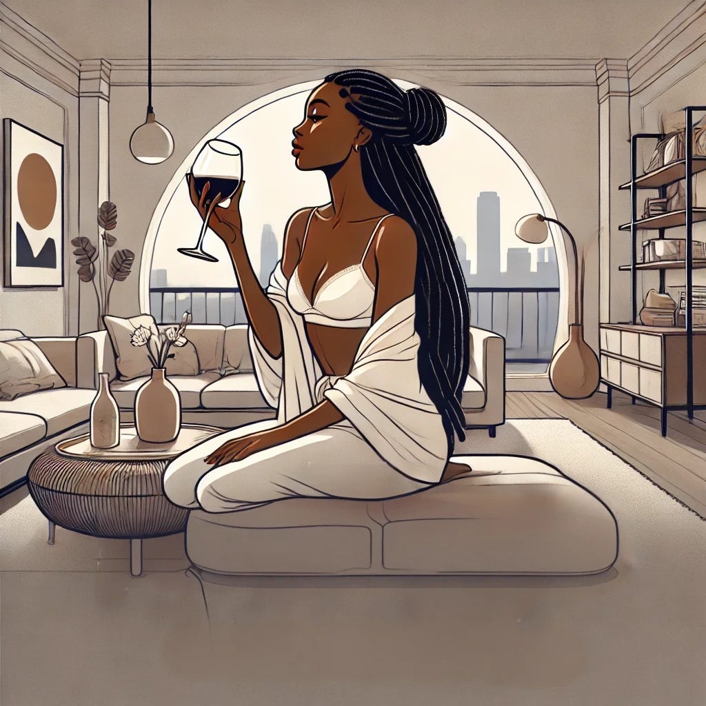 the curated life logo