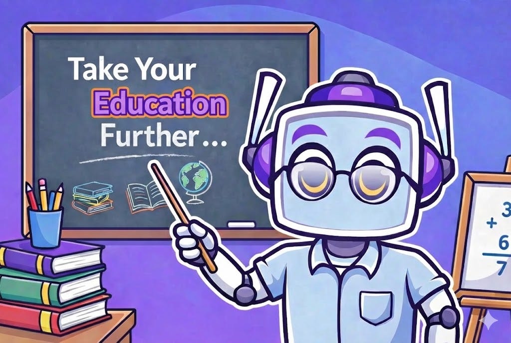 Take Your Education Further Take Your Education Further