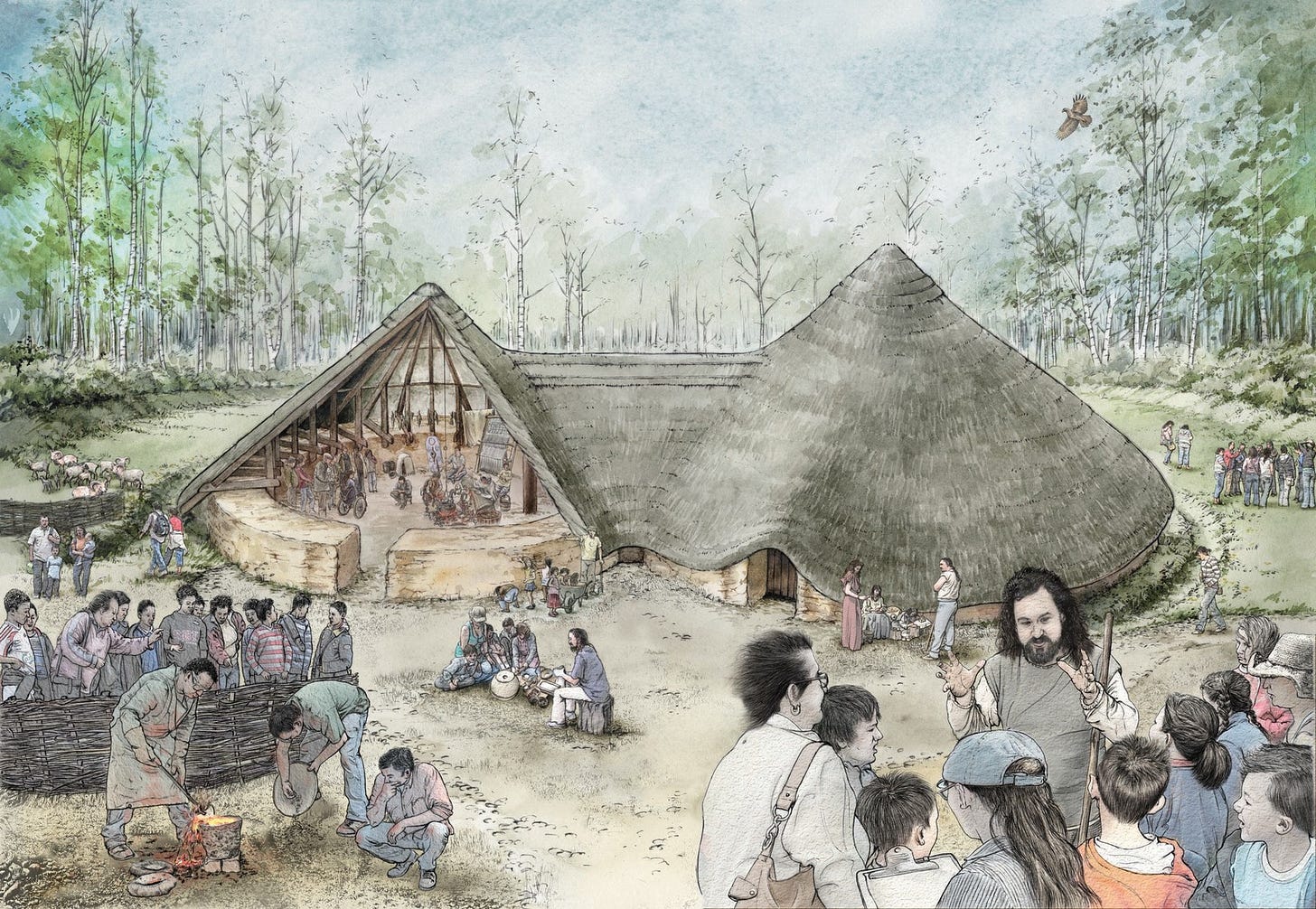 From Celtic Village to Iron Age Farmstead: Lessons Learnt from Twenty Years  of Building, Maintaining and Presenting Iron Age Roundhouses at St Fagans  National History Museum | EXARC