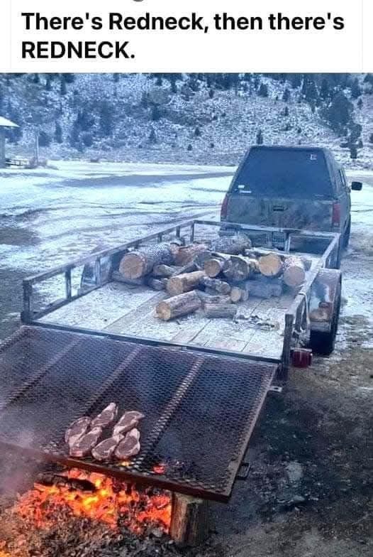 May be an image of text that says 'There's Redneck, then there's REDNECK.'