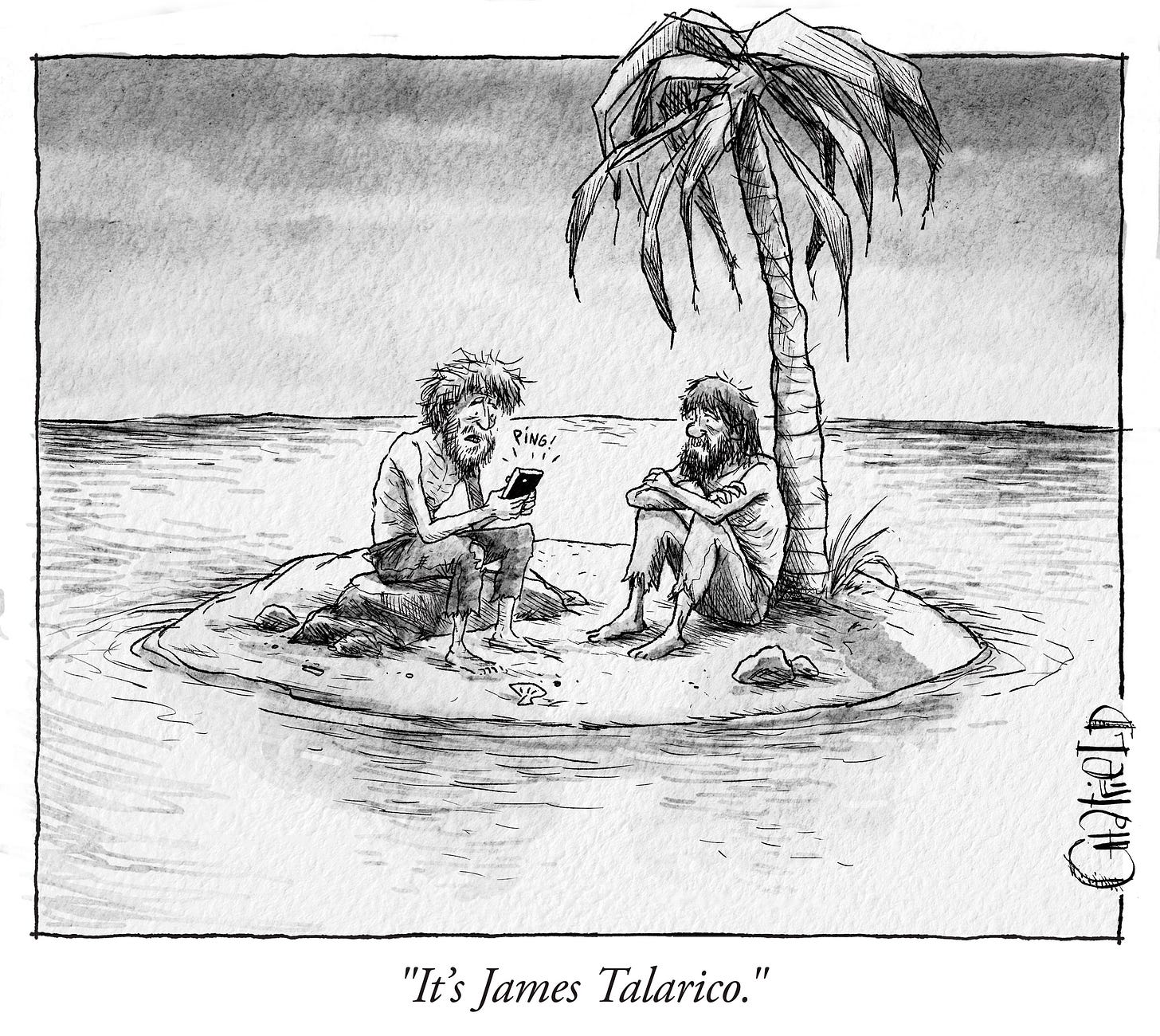 TBR Monday Cartoon - by Jason Chatfield