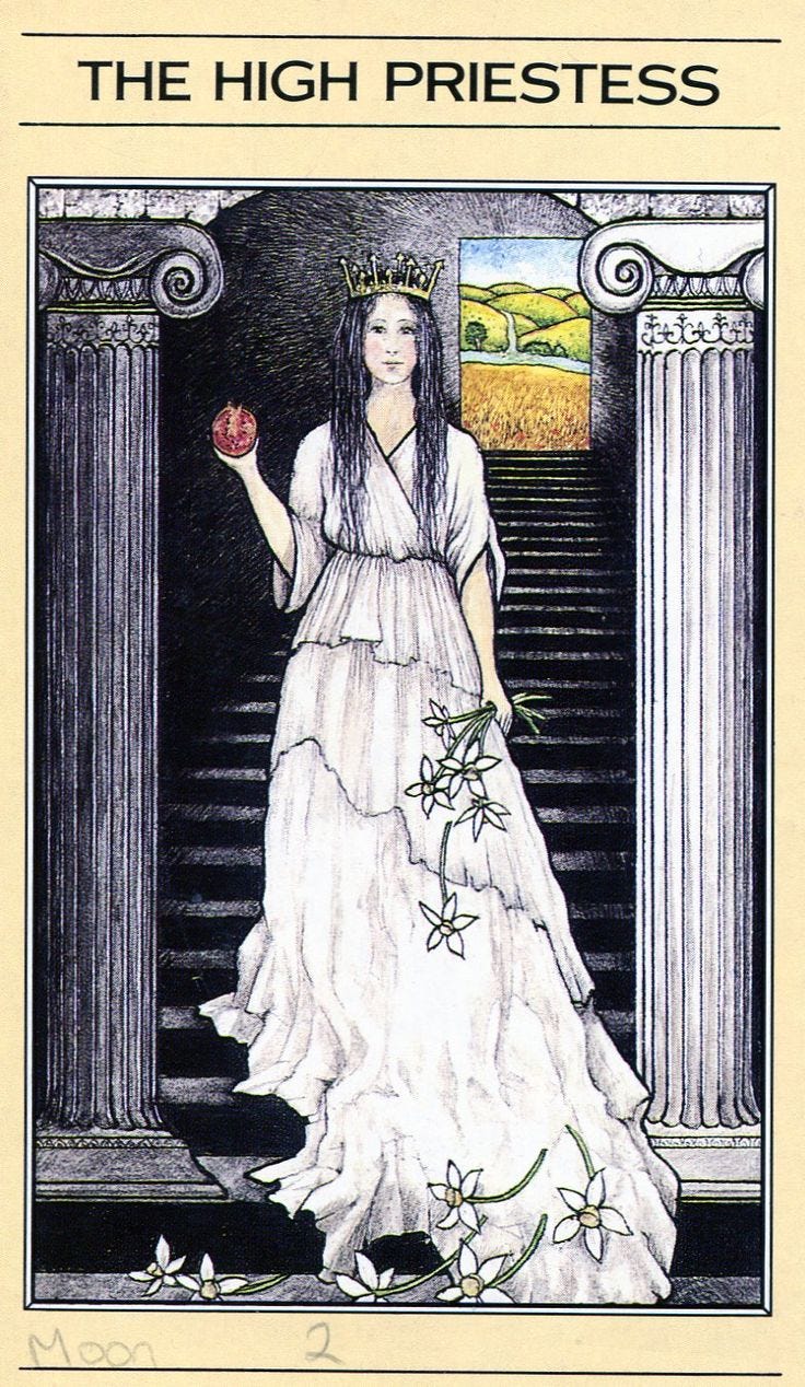 Mythic Tarot 2 The High Priestess