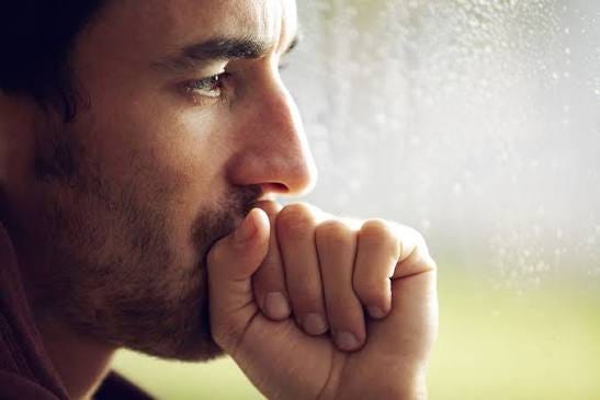 Image of a Man Thinking