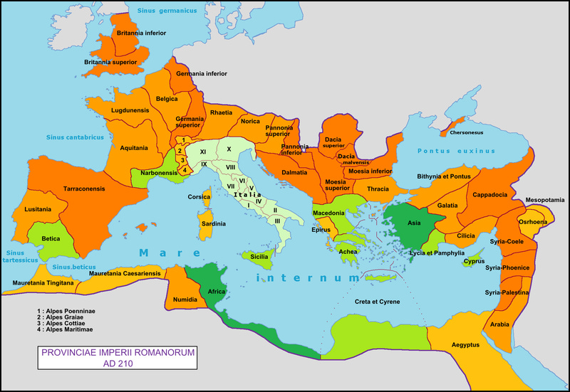 File:Roman Empire with provinces in 210 AD.png