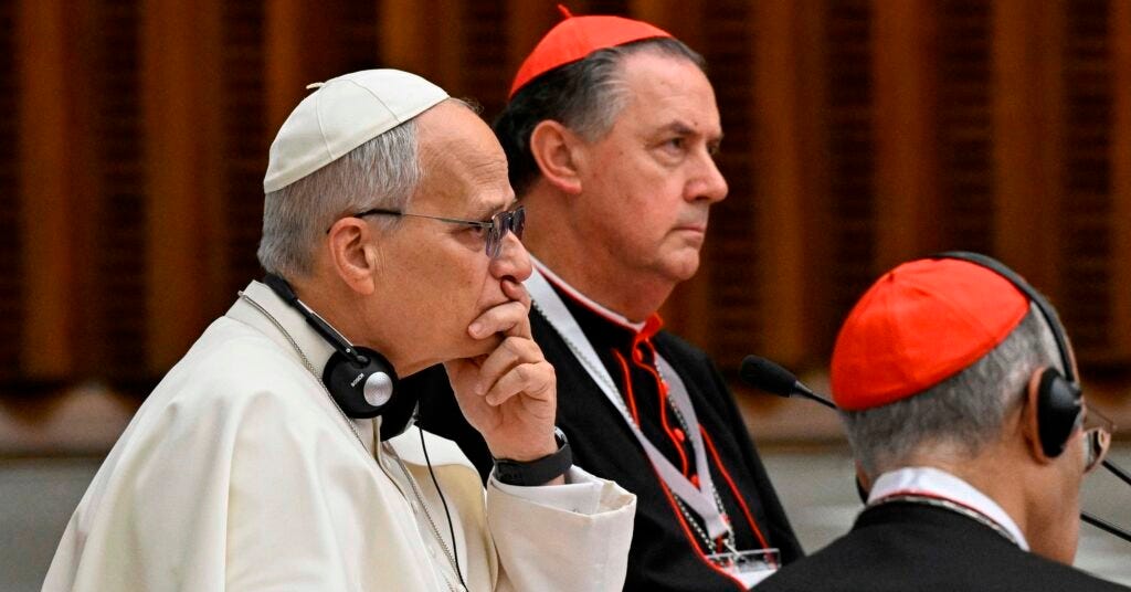 I Am Here to Listen' Pope Leo Tells Cardinals at Start of Consistory - The  Good Newsroom
