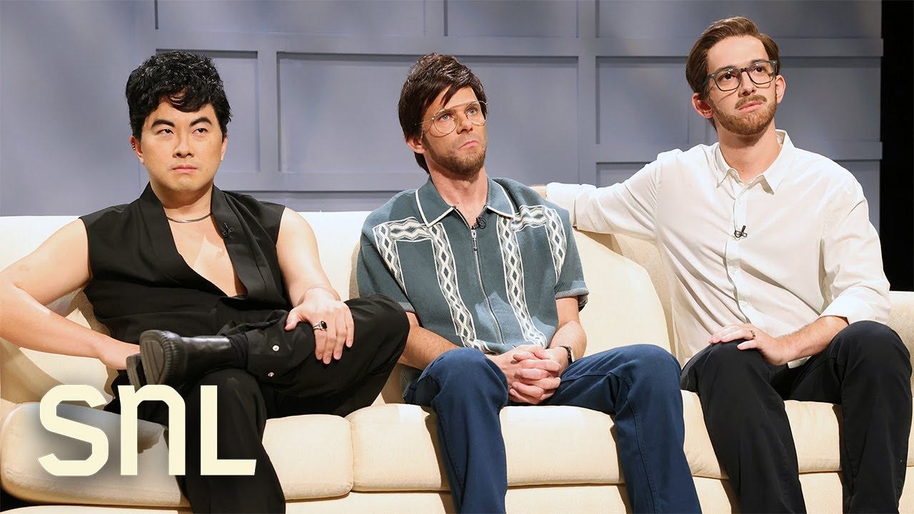 SNL' skewers Try Guys cheating controversy, Ned Fulmer's exit