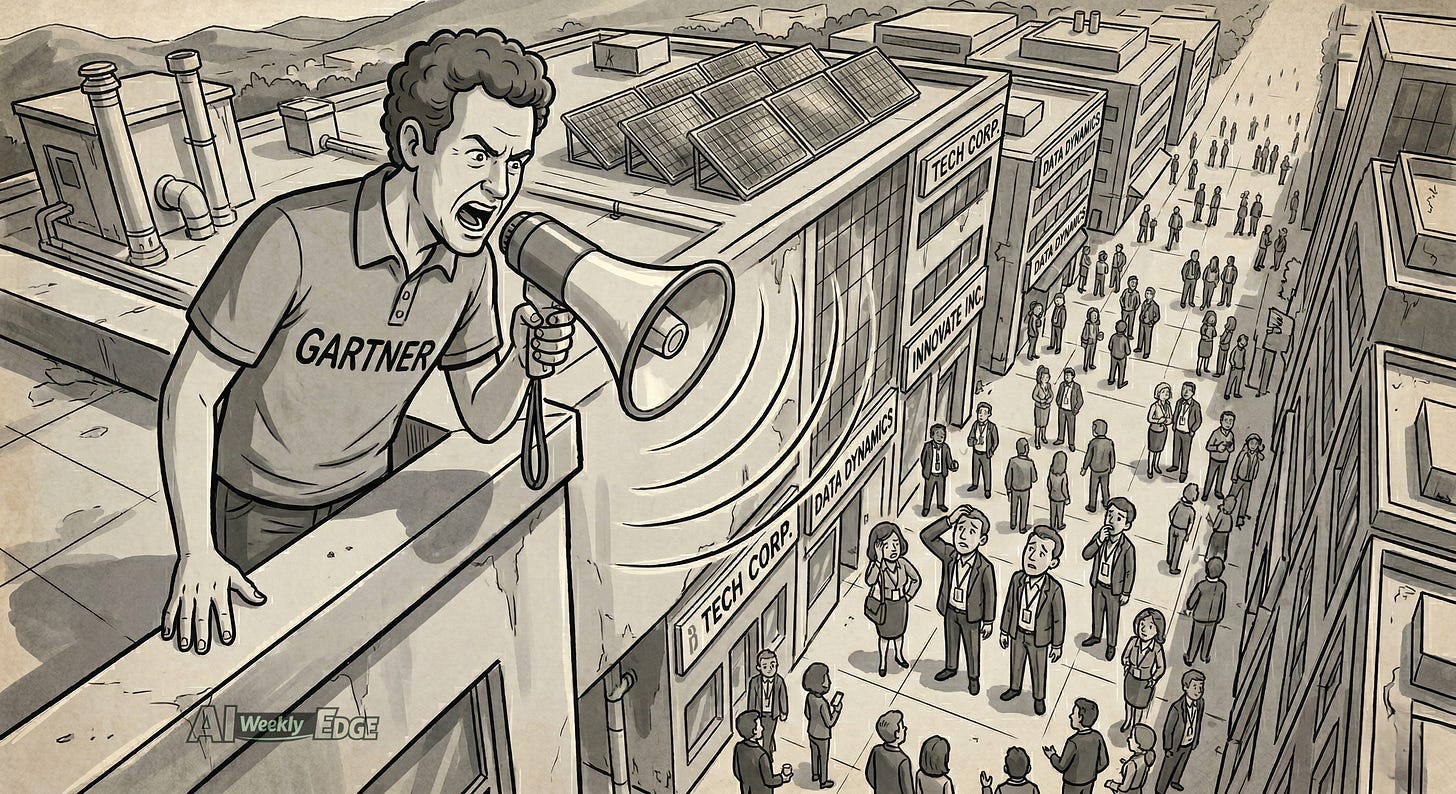 Gartner sounds the alarm