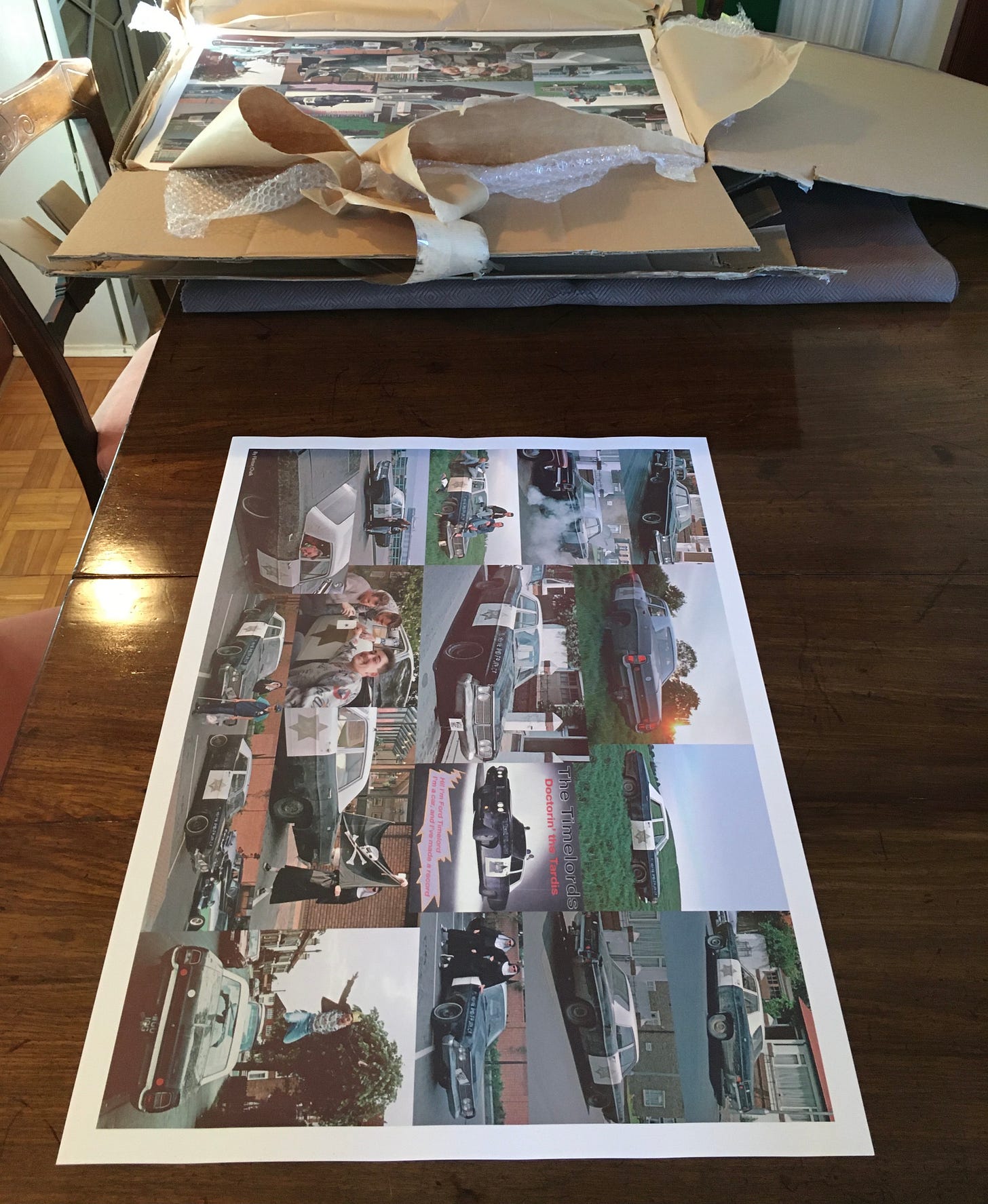 Ford Timelord returns to work on The Project to Uncover Ancient Hill Figures – 111 Lithographic Prints by Flinton Chalk