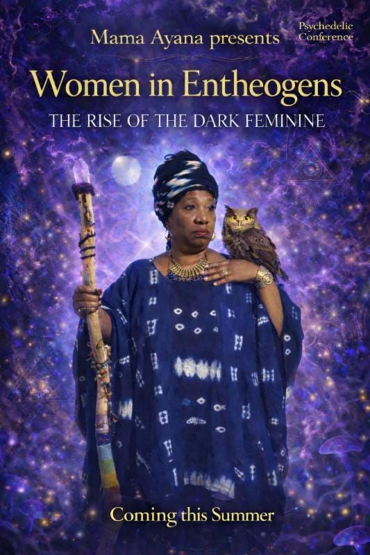 Image 1 of Heal a Woman, Heal a Nation Presents: Women & Entheogens — Rise of the Dark Feminine (Early Bird Ticket)