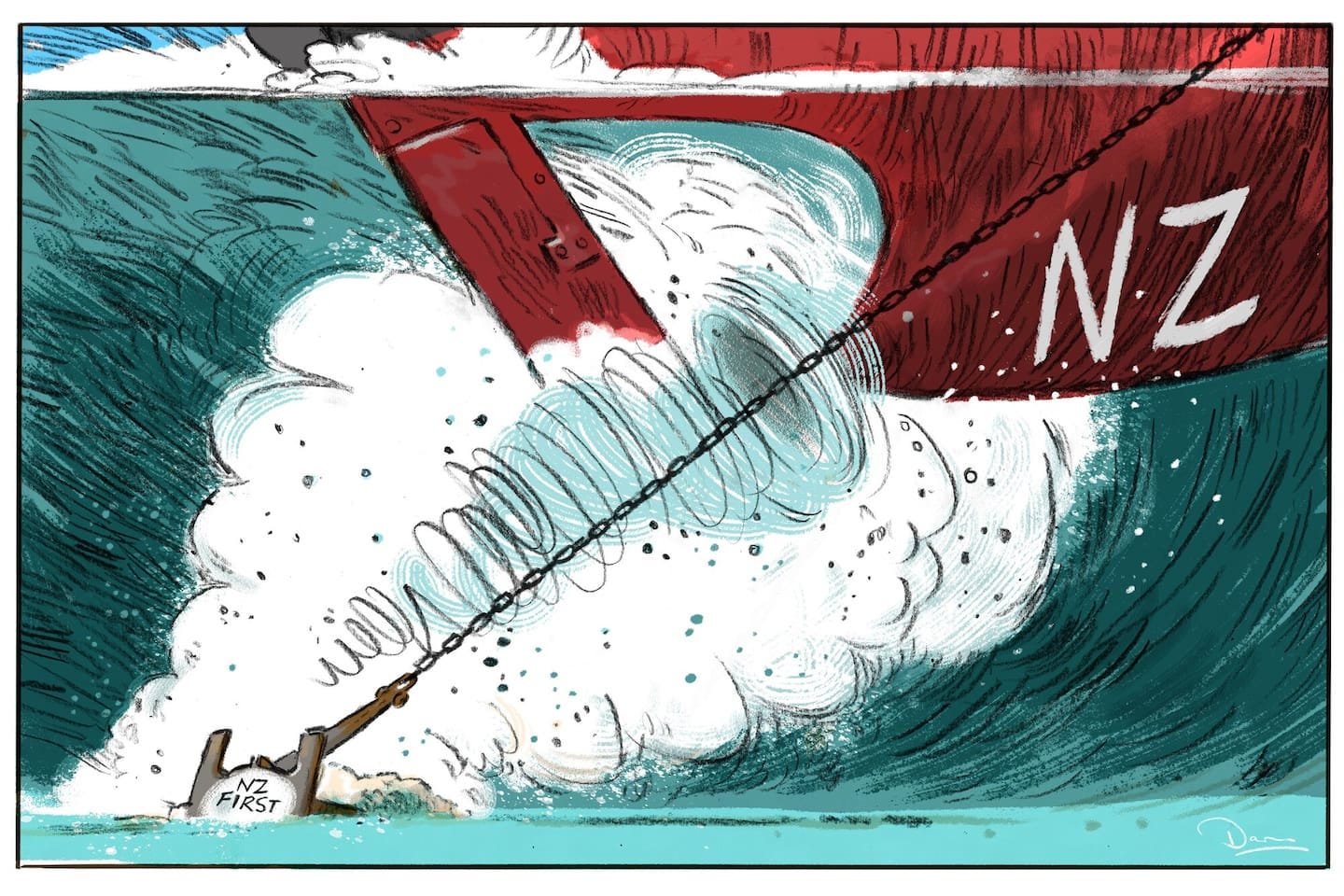February 2. Illustration / Daron Parton February 2. Illustration / Daron Parton