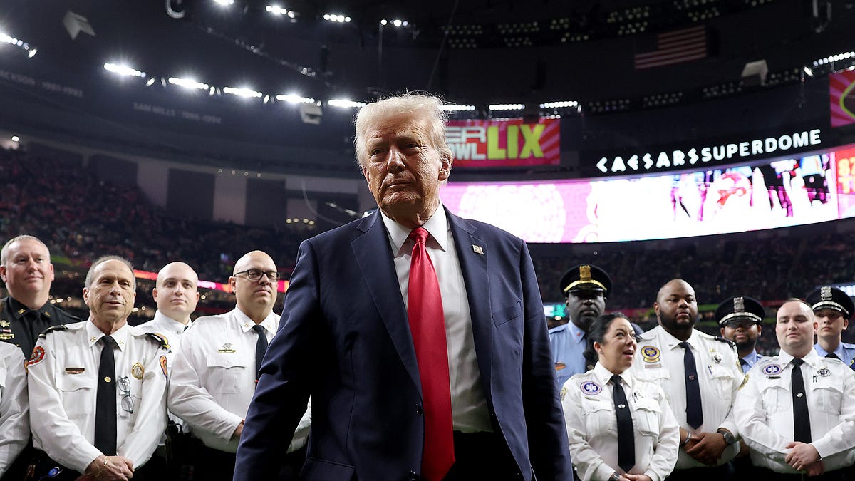 Trump skipping Super Bowl over fears he'll be booed...