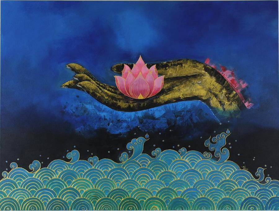 Generosity Painting by Kai Jantanan - Fine Art America