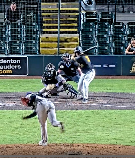 Yorke Reaches Base Five Times in Doubleheader Split