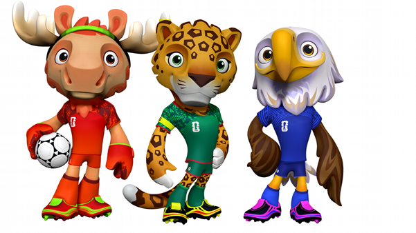 Who are the 2026 World Cup mascots? Maple, Zayu and Clutch! - ESPN