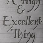 A High and Excellent Thing: Éowyn's Love