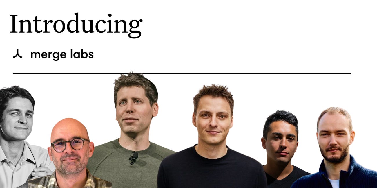BREAKING: Merge Labs Raises $252M from OpenAI, Bain, & Gabe Newell