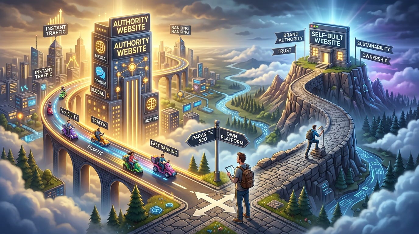 2 000 € / mois grâce au Parasite SEO, sans forcer