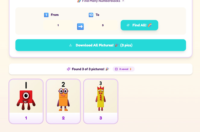 Bulk image finder