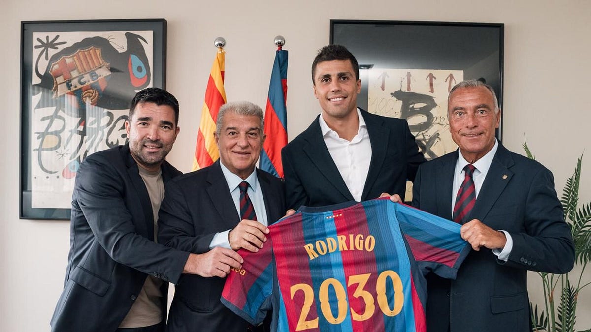 Sobre la llegada de Rodri al Barcelona