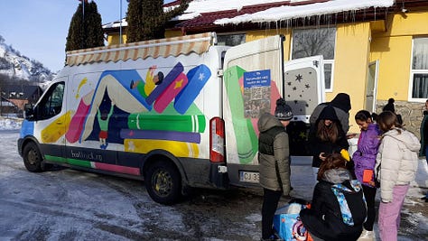 BookTruck la Poieni & Valea Drăganului