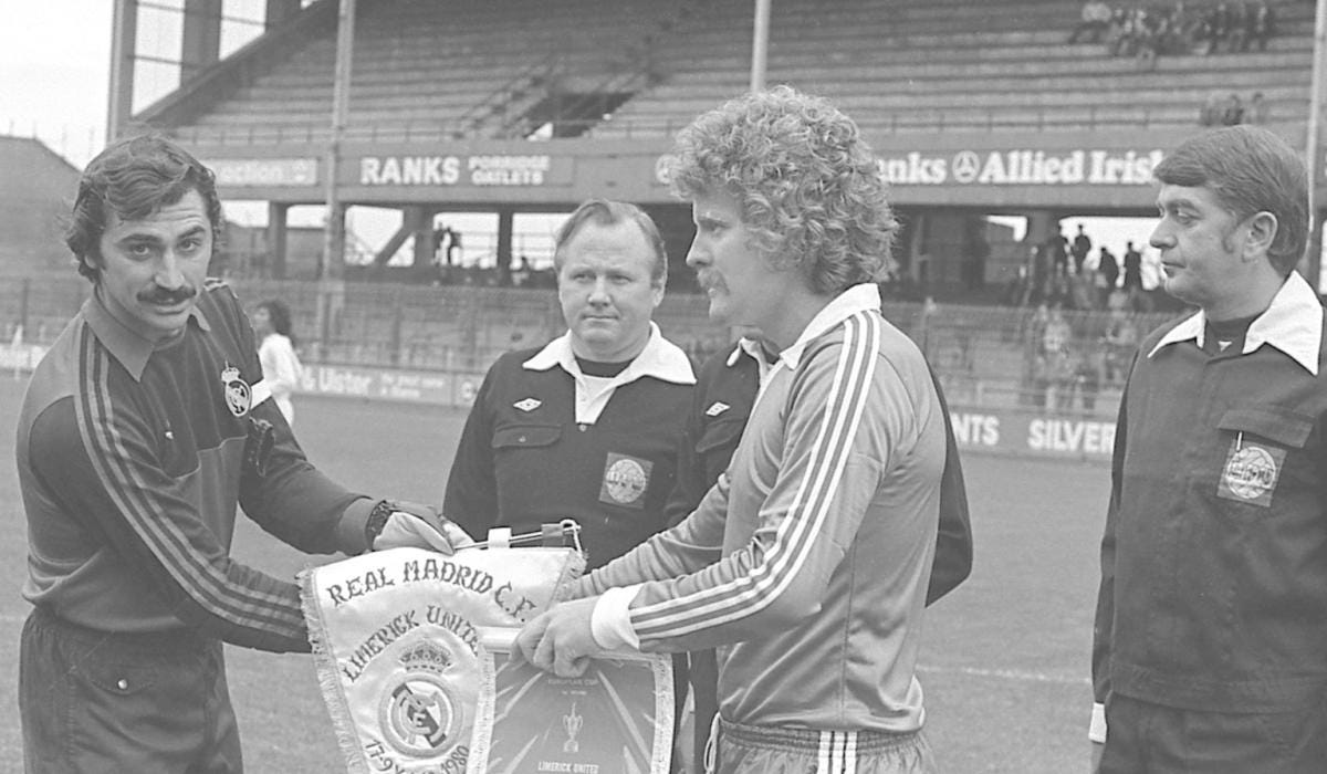 SLIDESHOW: 40 years ago today - Limerick Utd stun Real Madrid in the  European Cup - Photo 1 of 8 - Limerick Live