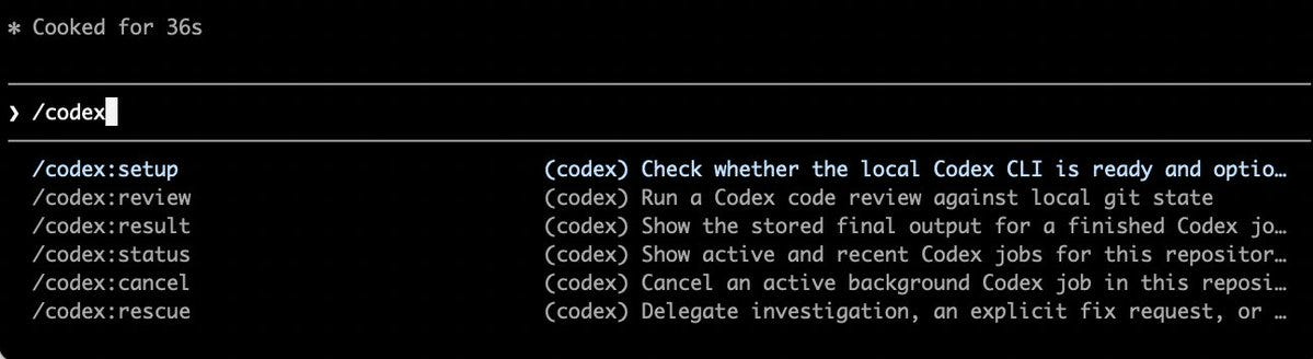 You can now trigger Codex from Claude Code! Here's how