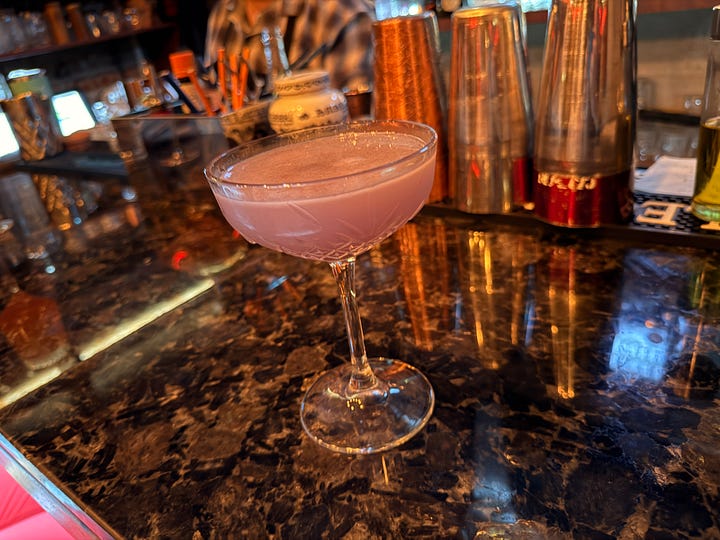 Cocktail and bar, Brooklyn Spekeasy, Mexico City