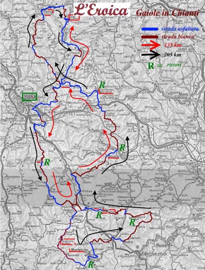 The route of the Eroica in Tuscany in 4 stages – mondi paralleli – 旅行世界 The route of the Eroica in Tuscany in 4 stages – mondi paralleli – 旅行世界
