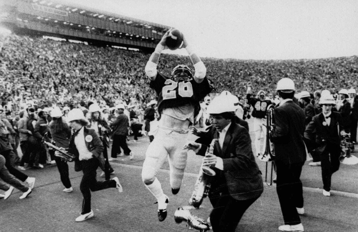In search of the stories behind Cal Football's 'The Play' - Los Angeles  Times