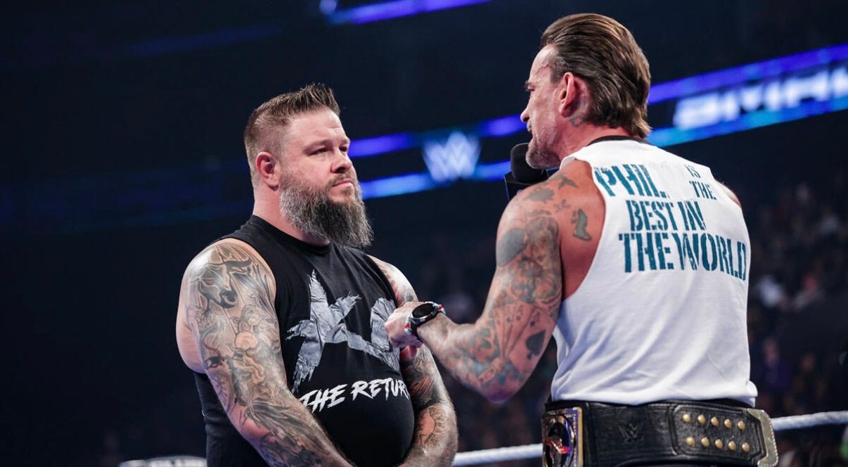 Kevin Owens and CM Punk share history–even if they've never wrestled