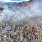 Maps show wildfire is in Chimney Rock, not Lake Lure