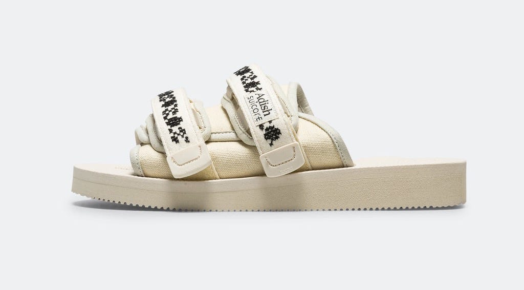 Adish - Adish × SUICOKE Majdalawi MOTO CAB - Off White - UP THERE