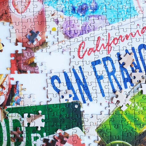 Piecework I Love California Jigsaw Puzzle