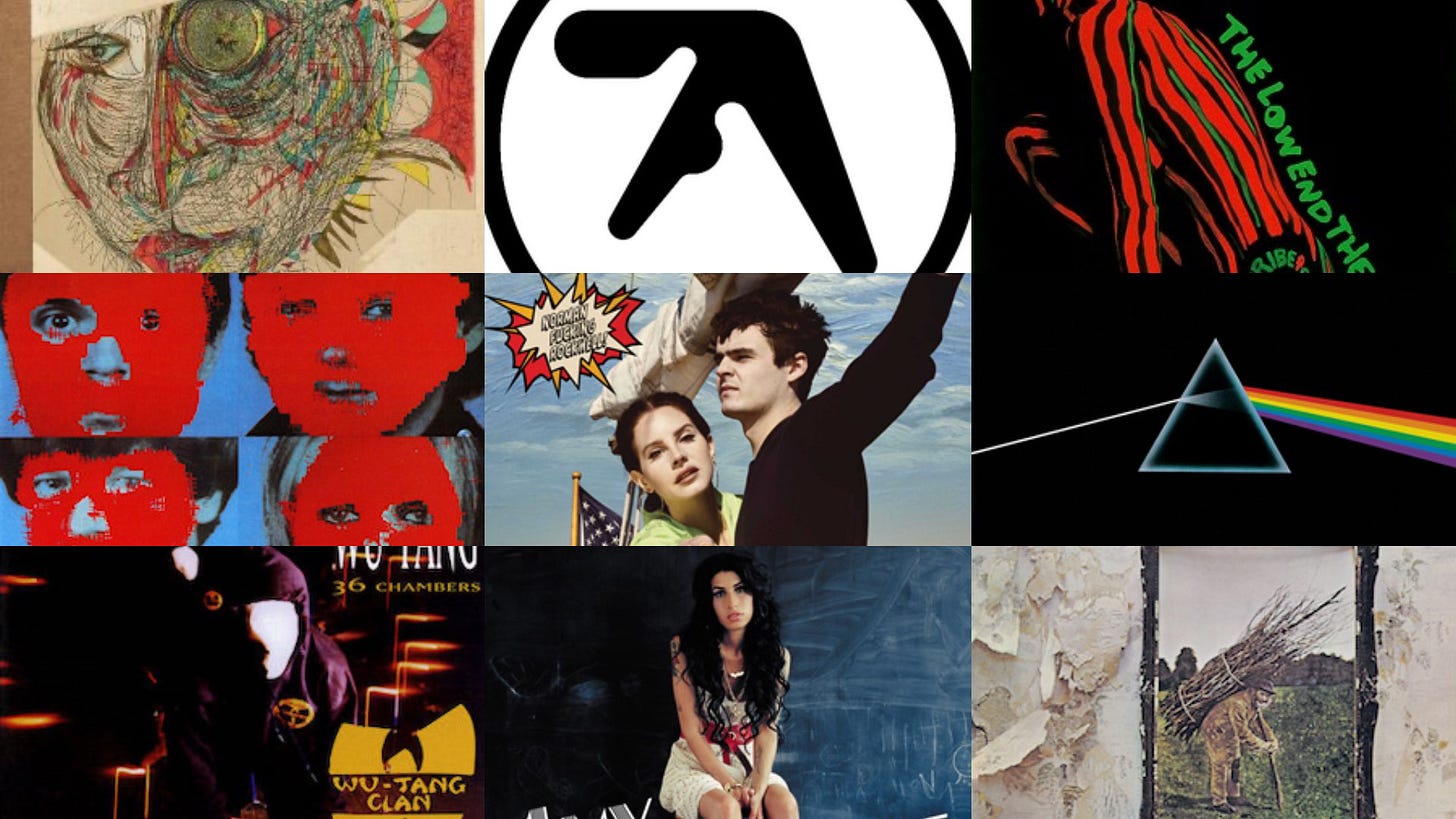 The 100 Greatest Albums Of All Time (in my opinion): 50-26