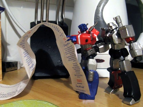 Prime regrets sending Megs to do the shopping! Plastic 52 (16/52) Prime regrets sending Megs to do the shopping! Plastic 52 (16/52)