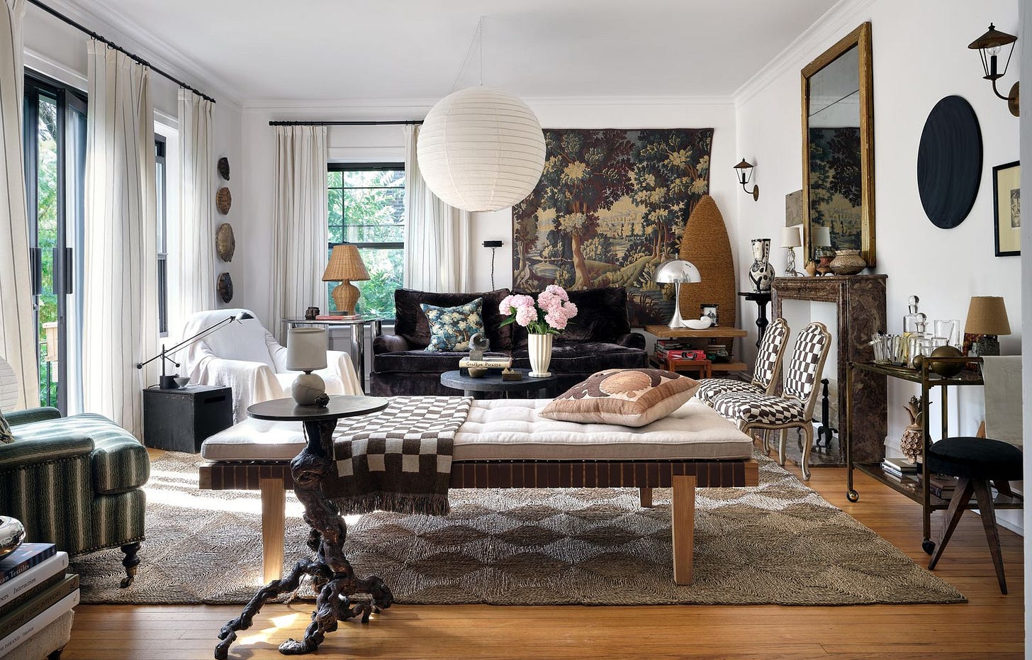 “Its impossible not to find something for my apartment on these trips” says Carollo of the frequent buying excursions he...