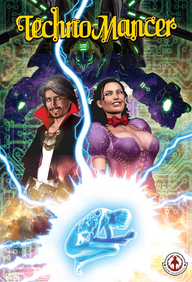 REVIEW: TechnoMancer #1 1813 Technomancer cover