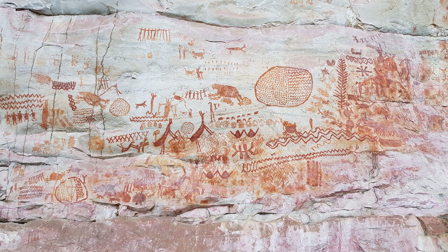 Controversial rock art in Amazon rainforest may depict ...