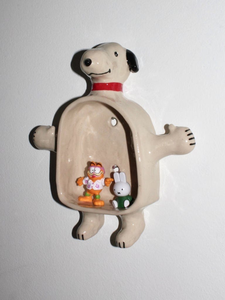 snoopy wall shelf