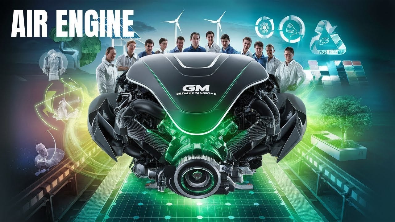 "GM Breaks Paradigms with Innovative Engine and Paves the Way for a More Sustainable Future" "GM Breaks Paradigms with Innovative Engine and Paves the Way for a More Sustainable Future"