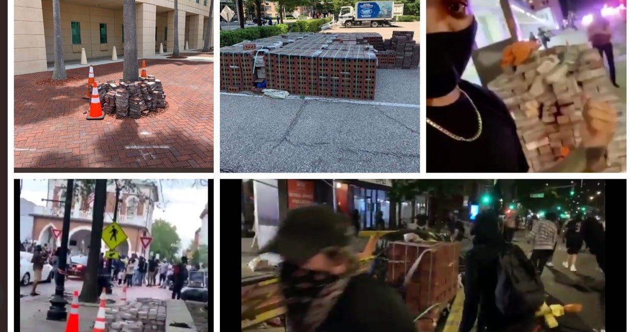 Bricks in Kenosha? Again? Pay No Attention to the Brick Wizard Behind the Curtain....