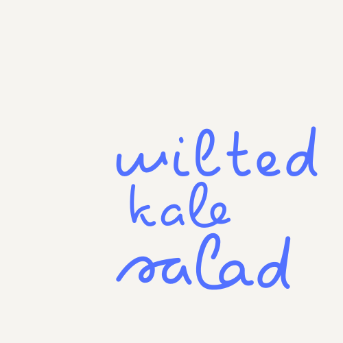 Wilted Kale Salad
