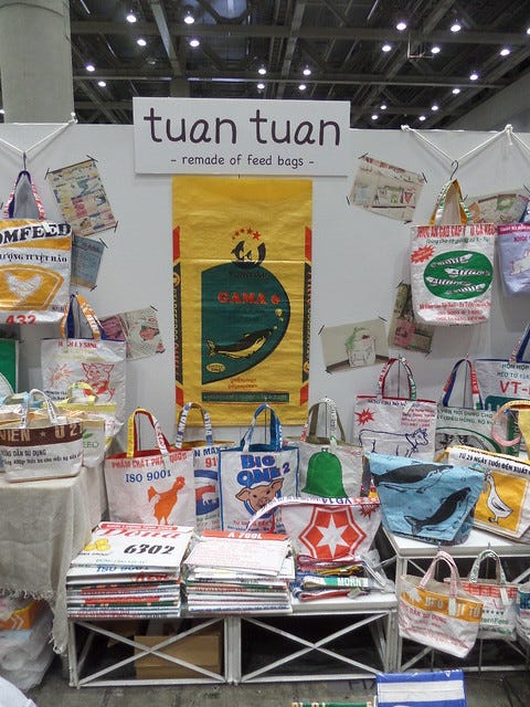 Tuan Tuan, Bags from Feedsacks Tuan Tuan, Bags from Feedsacks