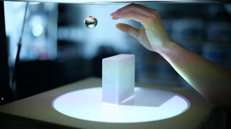 ZeroN: Levitated Interaction Element from MIT Media Lab – 16-223 Work