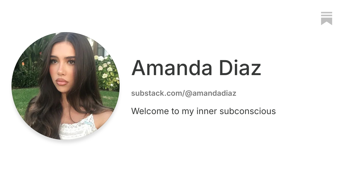 Amanda Diaz | Substack