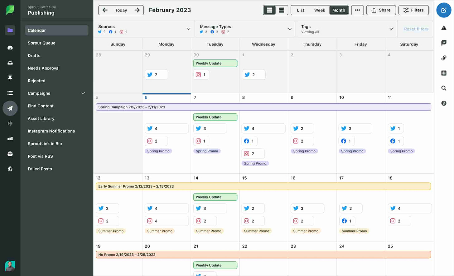 Guide to Creating a Social Media Calendar [+ Template] | Sprout Social